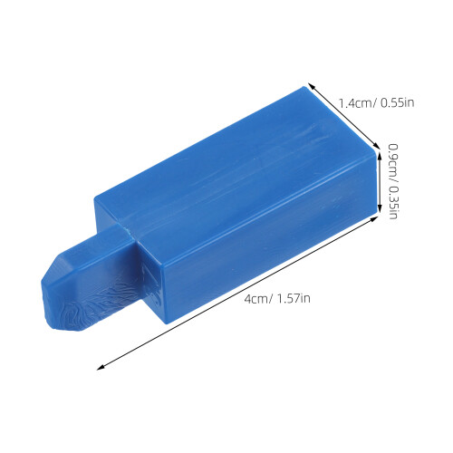 Piano Tuning Tools Blue 4pcs Hole Plugs 1.6in 1