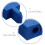 Piano Tuning Tools Blue 4pcs Hole Plugs 1.6in 5
