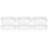 6Pcs Transparent Bread Container PP Bread Box with Sealed Lid 5