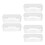 6Pcs Transparent Bread Container PP Bread Box with Sealed Lid 7