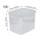 2Pcs Transparent Bread Keeper Bread Storage Container 7