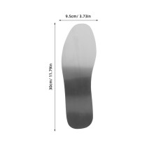 2Pièces Semelles Anti-Perforation Acier Résistantes Pour Bottes