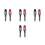 8Pcs Multicolor Auto Electrical Test Probes Plastic Probe Test Clips 2
