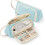 Large Capacity Pencil Pouch Light Blue 1