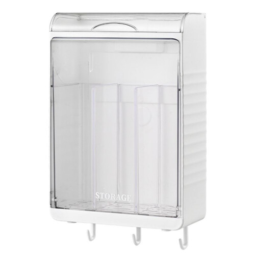 Multifunctional Kitchen Tableware Holder - Large Capacity Draining Tableware Storage Container, Plastic Organizer B