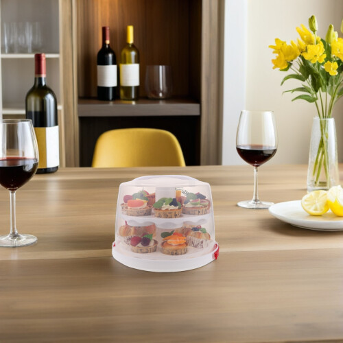 1Boîte À Gâteaux Réutilisable Couvercle 2