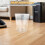 1Clear PP Bathroom Trash Can Round Minimalist Garbage Container Bin 9