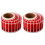 10Rouleaux Stickers Prank Rouge Use Only Imperméables Adhésifs 10