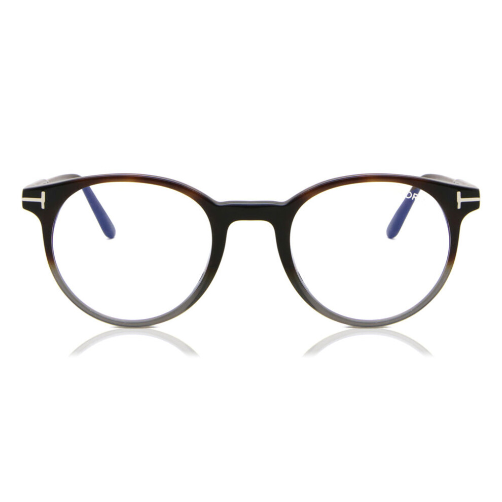 Tom Ford Ft5695-B 056 Blue-Light Block Men New Eyeglasses