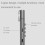Multifunctional Conference And Teaching Page Turner, Electronic Telescopic Pointer, Laser Pointer, Wireless Ppt Presenter :Telescopic Laser Point Sur 4