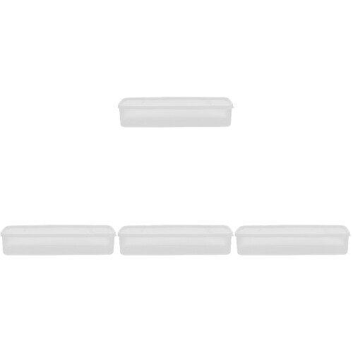 4Pcs Airtight Bread Saver Container Plastic Bread Organizer for Pantry 1