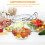 2Pièces Couvercles Alimentaires Verre Transparent Usage Micro-Ondes 1