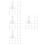 120Pcs Self-Adhesive Clear Flower Base Stand Plastic with 3 Slots 4