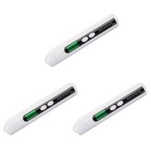 3X Portable Digital Monitor Detector Skin Sensor Face Skin Moisture Tester Meter Water Oil Analyzer