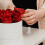 Raindrops Floral Decoration Stand Clear Round Plastic 30pack 3