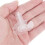 Raindrops Floral Decoration Stand Clear Round Plastic 30pack 6