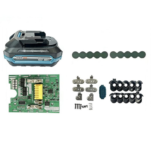 For  10Core Battery Storage Box Case 18V Dual- LED Full-Function Decoding Kit