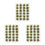 3Boxes Mini Resin Static Grass Tufts for Railway and Model Making 5