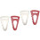 4Pcs Bottle Opener Jar Opener with Comfort Handle Assorted Color 4