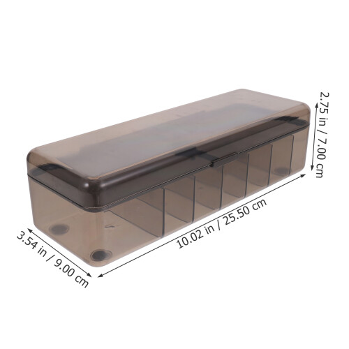 Appliances Holders Data Cable Storage Box Electronics Organizer Clip 1