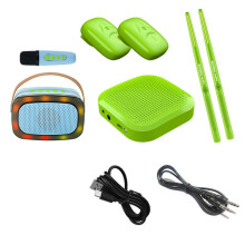 Air Drum Set 3D Motion Sensing Electronic Drum Kit with Drumsticks Pedals & Speaker for Adults and Kids
