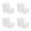 24Pcs Transparent Plastic Storage Boxes Stackable Mini Card Organizers 4
