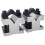 Machinist V Blocks with Clamps - Hardened Steel, Multi-Purpose Tool 1