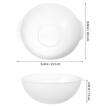 6St Kleine Plastic Washbasins Voor Wassen, Schoonmaken En Beauty Salon