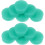 20St Sky-Blue Siliconen Fluitpluggen Sleutelbeschermers Praktisch Set 1