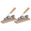 2Pcswood Base Stainless Steel Walnut Crackers for Kitchen Nut Cracking 1