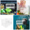 Transparante Plastic Aquarium Met Nylon Scheidingsnet 4