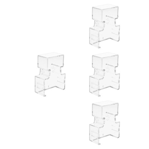 4Pcs Splashproof Battery Terminal Protector Kit Transparent Car Supply 2