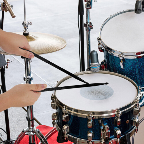 3 Pairs Hand Drumming Stick Bundle Drumstick Silent Tip Sticks Nylon 2