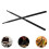 3 Pairs Hand Drumming Stick Bundle Drumstick Silent Tip Sticks Nylon 7