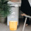 2Pcs Green Pet Trash Can for Bathroom Kitchen Waste Bucket 3
