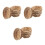 18Pcs Bamboo Craft Egg Basket Breathable Storage Basket for Kitchen 7