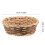18Pcs Bamboo Craft Egg Basket Breathable Storage Basket for Kitchen 9