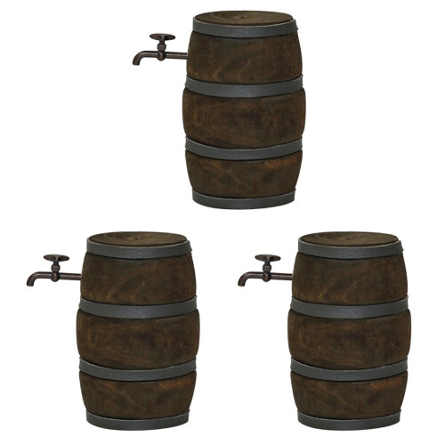 3St Miniatuur Zwarte Voor Sprookjestuin En Mini Decor 1