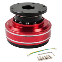 Accessorio per La Modifica di Auto: Mozzo A Sgancio Rapido per Volante da 70 mm + Sgancio Rapido A 6 Fori per Simulatori di Guida.