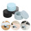 4Pcs Compact Silicone Pill Holder Travel Essentials Jar with Lid 5