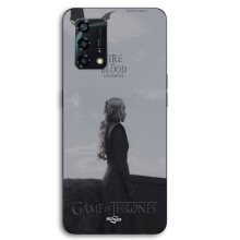 Coque pour Oppo A95 - MANIACASE - House of the Dragon - Noir - Motif Game of Thrones - Anti-choc