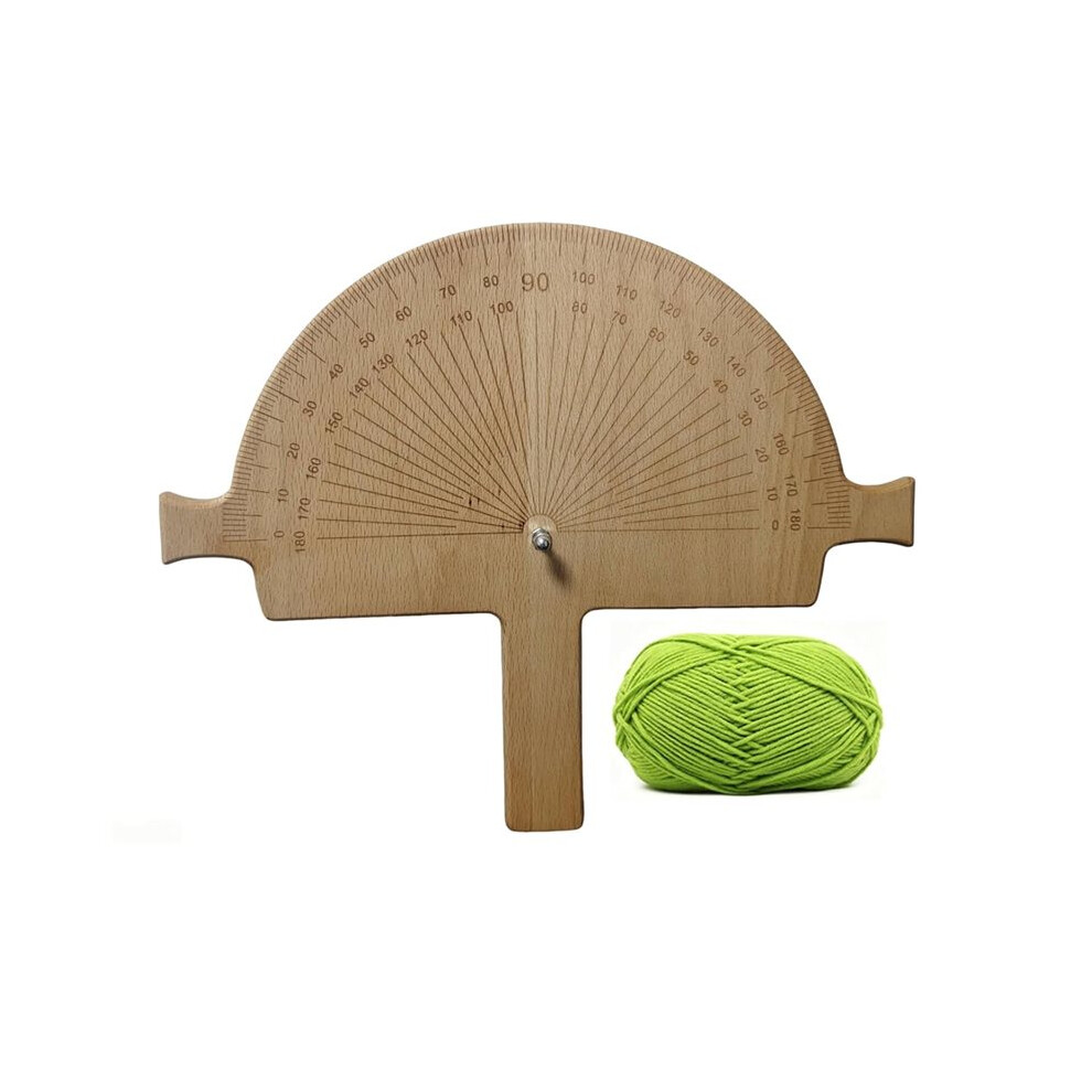 Angle Finder - Handcrafted Beech Wood Degree Tool, Enhanced Readability For Welders Carpentry Diy Projects W/50M Rope 6032845774642