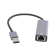Adaptador Ethernet USB 2.5G USB3.0 2500Mbps Tarjeta de Red USB RJ45 para Computadora PortáTil Tarjeta de Red PortáTil