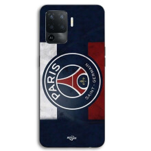 Oppo A94:n kuori Paris Saint Germain jalkapalloseura lippu Maniacase