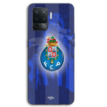 Coque Oppo A94 FCP Porto sininen tausta Portugali Maniacase