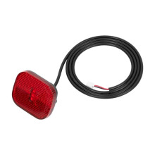 Mudguard Rear Light Brake Light Lamp Compatible with F30D F40D Electric Scooter Rear Mudguard Number Number