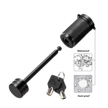 Trailer Tongue Coupler Lock Keyed Alike Dia 1/4 Inch, 2-1/2 Inch Span Fits -Type for Towing Boat Truck RV Car