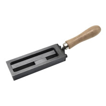 Iron Casting Molds Cast Ingot Metal Casting Metal Smelting Tool Gold Silver Melting Professional Smithing Tool 4inch