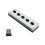 Silent Silicone  Custom Programming Macro Keyboard 5-Keys Macropad Copy Paste USB Keypad,+USB+Wireless 1