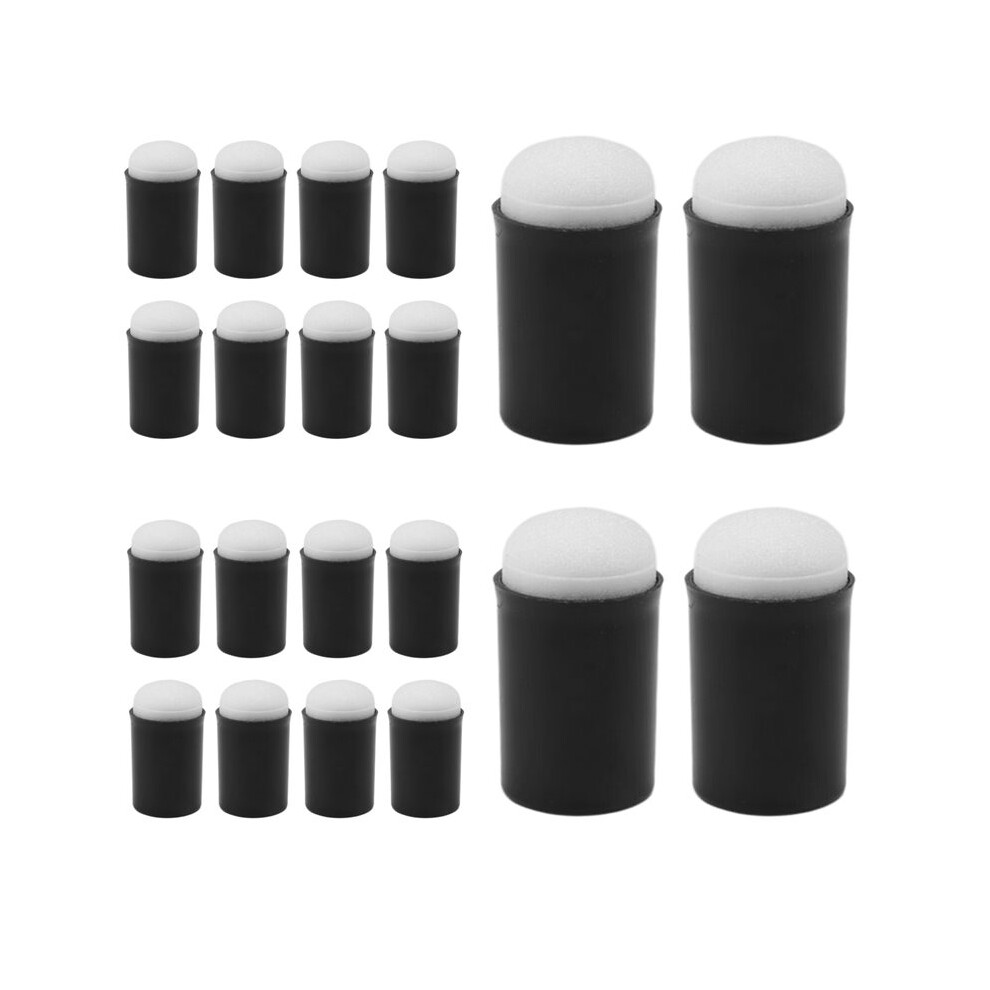Tlily 20 Pcs Finger Sponge Daubers,Finger Painting Sponge Drawing Sponge Dauber Set Finger Daubers